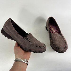 Sketchers Relaxed Fit Air Cooled Memory Foam Sneakers Women's 7.5 Brown Running